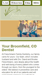 Mobile Screenshot of broomfielddentistry.com